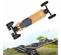 Skateboard électrique tout terrain, vitesse maximale 40 km/h, moteur 1650 W x 2, escalade à 30°, batterie 10000 mAh, télécommande, 4 vitesses réglables