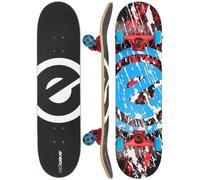 Skateboard en bois 79x20cm rayures