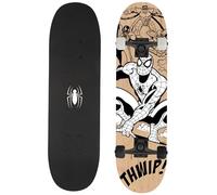 Skateboard en Bois pour Adolescents, 79 cm, Planche antidérapante, Grande, jusqu'à 100 kg (Marvel Spider-Man)