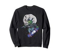 Skateboard Extraterrestre Skateboarding Rétro 90 Skateur Sweatshirt