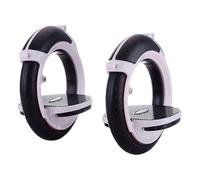 Skateboard non gonflable de type fendu silencieux, à haute vitesse, planche à roulettes de transport pour adulte en plein air avec roue de soutien antidérapante (noir)