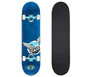 Skateboard Osprey complet débutants double kick trick, 31 x 8”, deck érable