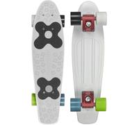 Skateboard plastique Choke Juicy Susi Cruiser 22,5 blanc