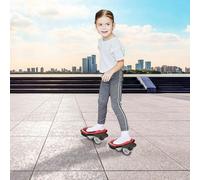 Skateboard pour adulte - Construction durable à plaques fendues, mouvement de roue en PU absorbant les chocs, système de rotation à contrôle fluide | plate-forme de sport de voyage légère, Outil de pe