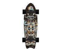 Skateboard pour Enfants, Skateboard 28x8 Pouces, adapté aux débutants, Adultes, Adolescents, Plateau en érable à 8 étages avec roulements Billes ABEC-7(Fly)