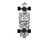 Skateboard pour Enfants, Skateboard 28x8 Pouces, adapté aux débutants, Adultes, Adolescents, Plateau en érable à 8 étages avec roulements Billes ABEC-7(E)