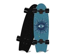 Skateboard pour Enfants, Skateboard Double Cruiser concave à 8 Couches avec Plateau en érable Canadien, Patins roulettes complets de 28 x Pouces for Adolescents