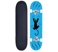 Skateboard Pro Acro Cat5 bleu Bleu G