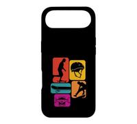 Skateboard rétro icônes colorées Style Pop Art Coque pour iPhone Air
