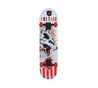 Skateboard - SCHILDKRÖT - Grinder - Rouge - Usage intensif - 4 roues