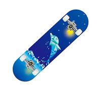 Skateboard, Skateboard 31", Complet 8 Plis érable concave Cruiser, Skateboards for garçons Adolescents Adultes débutants(40)