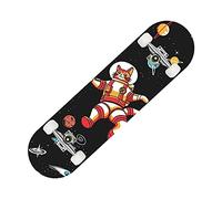 Skateboard, Skateboard Double Kick 31 x 8 Pouces, Planches à roulettes for débutants, Adultes, Enfants, Adolescents
