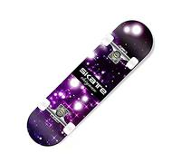 Skateboard, Skateboards complets 31 x 8 Pouces for Enfants, Adolescents, débutants et Adultes, Double Kick Deck concave Cruiser Trick Skateboard(31)