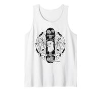 Skateboard Wings Graphic Skater Freedom Flight Débardeur