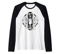 Skateboard Wings Graphic Skater Freedom Flight Manche Raglan