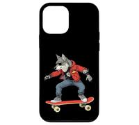 Skateboarder/Skater Wolf Wolves Coque pour iPhone 12 Mini