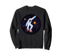 Skateboarding Astronaute Outer Space Sweatshirt