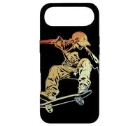 Skateboarding Boy Vintage Look Skatepark pour garçons Coque pour iPhone Air