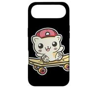 Skateboarding Cat Cartoon Style Hobby Coque pour iPhone Air