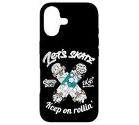 Skateboarding Graffiti Tee Shirts, Skateboard Graphic Design Coque pour iPhone 17