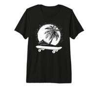 Skateboarding Graphic Skater Action Sport T-Shirt Haut de Gamme