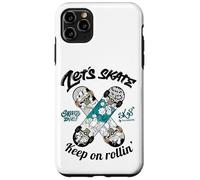 Skateboarding with Graffiti Style, Skateboard Graphic Design Coque pour iPhone 11 Pro Max