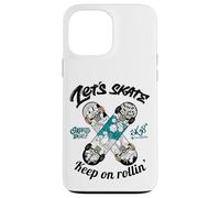 Skateboarding with Graffiti Style, Skateboard Graphic Design Coque pour iPhone 13 Pro Max