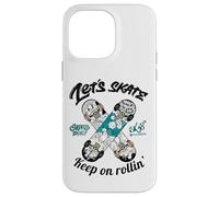 Skateboarding with Graffiti Style, Skateboard Graphic Design Coque pour iPhone 14 Pro Max