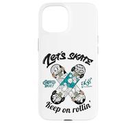 Skateboarding with Graffiti Style, Skateboard Graphic Design Coque pour iPhone 15