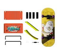 Skateboards à Doigts pour - Rampe de Jouet Amusante, Ensemble de Touches Miniatures | Petit conteneur à Main pour l'intérieur et l'extérieur Doigt Chatons Race Senior Moyenne Jeu