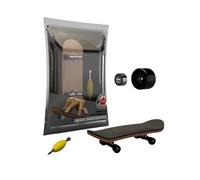 Skateboards de doigts - enfantss en alliagge en bois Cakata doigt | Kit de skate park de camion de pont de rampes durablles | Training accessoires Fingerr Toys Ramps Set Assembly for Kids Party Favors
