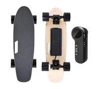 Skateboards électriques, Skateboard électrique avec télécommande, 3 Vitesses réglables, autonomie de 10 km, Vitesse maximale de 25 km/h, Batterie 2600 mAh, pour Adultes