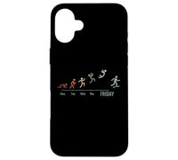 Skateboards Skateur-Rampe Patineurs skateuse Weekend Skateur Coque pour iPhone 16 Plus