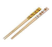 Skater ANT4W-A Lot de 2 baguettes de sécurité en bambou 8,3" (21 cm), Gudetama 21 Sanrio