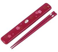 Skater - Baguettes Lapin Japonais et Coquelicot avec étui - Rouge.