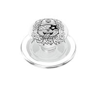 Skater Bear Graphic SK8R Punk Bear Skull Skate Culture Bold PopSockets PopGrip pour MagSafe