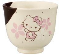 Skater CHMT1-A Mino Ware Tea Cup Yumi Hello Kitty Sakura Sanrio 3.1 x 2.6 inches (7.8 x 6.5 cm)