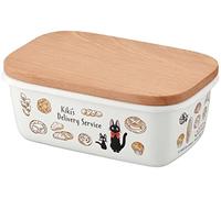 Skater ENBT5-A Enameled Butter Case, Wooden Lid, 16.9 FL oz (500 ML), Kiki's Delivery Service