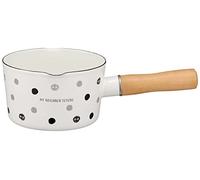 Skater ENMP2-A Enameled Double Mouth Milk Pan, Macurosuke 5.1 inches (13 cm), 0.2 Gal (0.8 L), One-Handed Pot