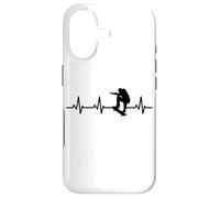 Skater Heartline Skateboarding Fan Skateboard Deck Coque pour iPhone 17
