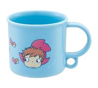 Skater KE5AAG-A Tasse antibactérienne, Ponyo sur la falaise, Studio Ghibli, 200 ml, passe au lave-vaisselle, fabriquée au Japon