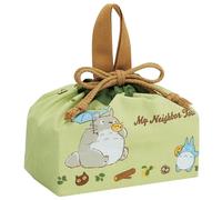 Skater My Neighbor Totoro Sac à déjeuner avec cordon de serrage Motif bus chat