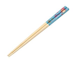 Skater Ponyo Bamboo Chopsticks -Ponyo and Ponyo's Sisters -Authentic Japanese Design -Lightweight, Durable and Convenient