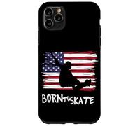 Skater Skateboard USA Drapeau Sport Patriot LOL Cool Coque pour iPhone 11 Pro Max