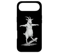 Skater Skateboarder Chèvre Funny Farm Animal Skateboarding Coque pour iPhone Air