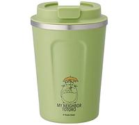 Skater STBC3F_535918 Gobelet à café en acier inoxydable, rétention du chaud et du froid, 350 ml, Mon voisin Totoro, Ghibli, diamètre 3,6 x hauteur 13,7 cm (91 x 136 mm)