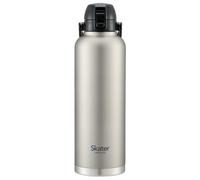 Skater STD20H-A Bouteille d'eau en acier inoxydable avec poignée, pour boire directement, 2 L, grande capacité, type simple pression, argent, 2000 ml, double couche, thermos