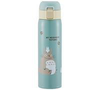 Skater STOT5-A Bouteille en acier inoxydable avec rétention chaude et froide 480 ml Ouverture One-Touch My Neighbor Totoro Ghibli