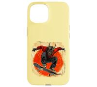 Skater Teufel Coque pour iPhone 15