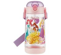 Skater Une Bouteille d'eau pour Les Enfants Clair Paille Bouteille Princesse Disney PDSH5